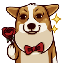 Corgi JoJo sticker #7868680