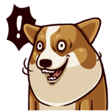 Corgi JoJo sticker #7868683