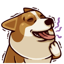 Corgi JoJo sticker #7868685