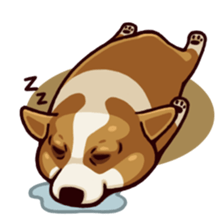 Corgi JoJo sticker #7868687