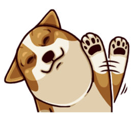 Corgi JoJo sticker #7868689