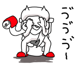 Even though cats sticker #7869258