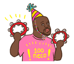 100 neco!! -Full of Cats- sticker #7869355