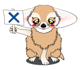 Fennec Fox is smallest fox in the world. sticker #7869455
