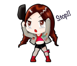 Hello!! My Friends EN sticker #7869626