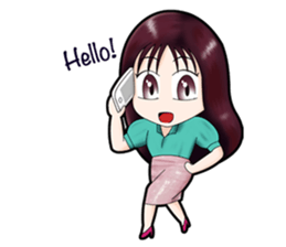 Hello!! My Friends EN sticker #7869630
