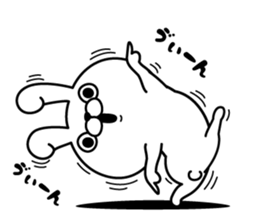 Rabbit100% 4 sticker #7870209