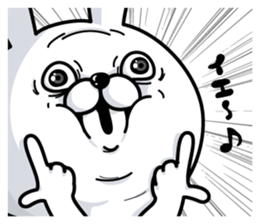 Rabbit100% 4 sticker #7870235