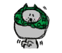 Crayon Cat chan. sticker #7870363