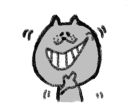 Crayon Cat chan. sticker #7870383