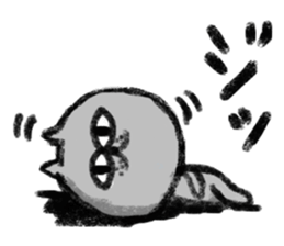 Crayon Cat chan. sticker #7870389