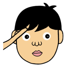 Tank top Boy sticker #7870559