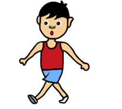 Tank top Boy sticker #7870567