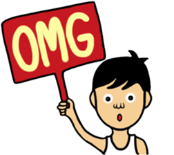 Tank top Boy sticker #7870572