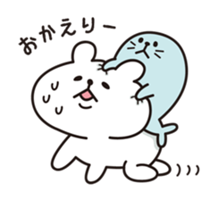 polar bears and seals sticker #7871001