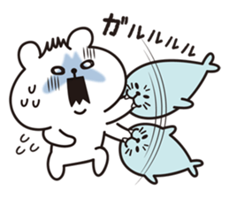 polar bears and seals sticker #7871017