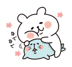 polar bears and seals sticker #7871028