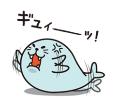 polar bears and seals sticker #7871030