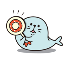 polar bears and seals sticker #7871033