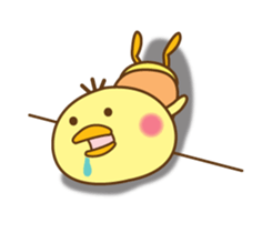 Annoying chick sticker #7871332