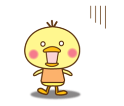 Annoying chick sticker #7871348