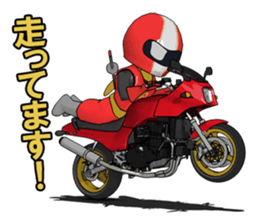 New Year of ninja rider sticker #7871632