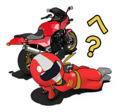 New Year of ninja rider sticker #7871634