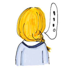 Fashionable love Girls sticker #7871650