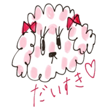 Fashionable love Girls sticker #7871660
