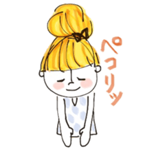 Fashionable love Girls sticker #7871661