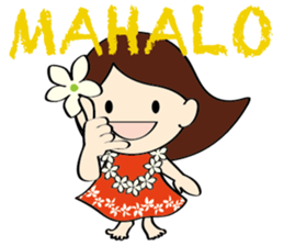 Alohappy sticker #7871757