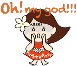 Alohappy sticker #7871765