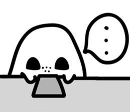 Talk with ghost sticker #7872132
