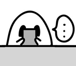 Talk with ghost sticker #7872133