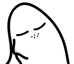 Talk with ghost sticker #7872138