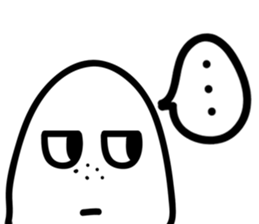 Talk with ghost sticker #7872139