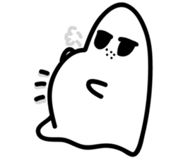 Talk with ghost sticker #7872148