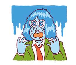 Upbeat Girl Moco sticker #7872351