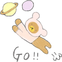 bear hoodie3 sticker #7872389