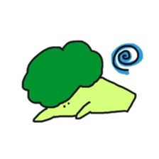 broccoli boy sticker #7872414