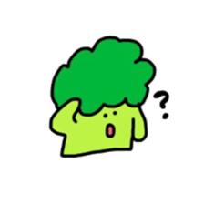 broccoli boy sticker #7872417