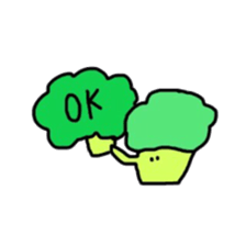 broccoli boy sticker #7872419