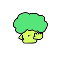 broccoli boy sticker #7872422