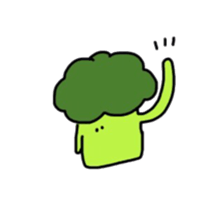 broccoli boy sticker #7872424