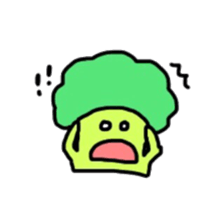 broccoli boy sticker #7872425
