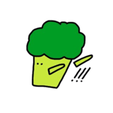 broccoli boy sticker #7872435