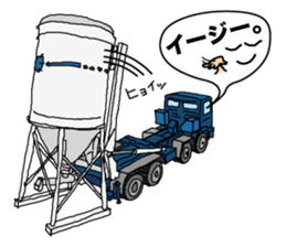 Heavy Equipment and Construction site.01 sticker #7872508