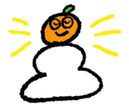 I am a MIKAN!!! sticker #7872610