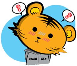Tiger & Boo sticker #7872767