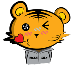 Tiger & Boo sticker #7872784